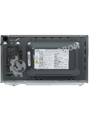 Микроволновая печь Gorenje MO20E1T4 серый/черный, 20 л, 700 Вт, переключатели - поворотный механизм