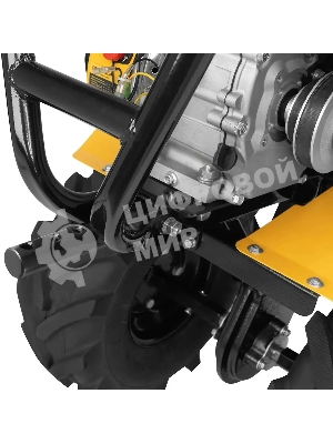 Мотоблок Denzel DPT-670S-PRO, 7 л.с., ремен.сцеп, фрез 3х4, ШОМ, передачи 6В/2Н