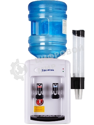 Кулер Aqua Work 0.7-TKR настольный белый/черный