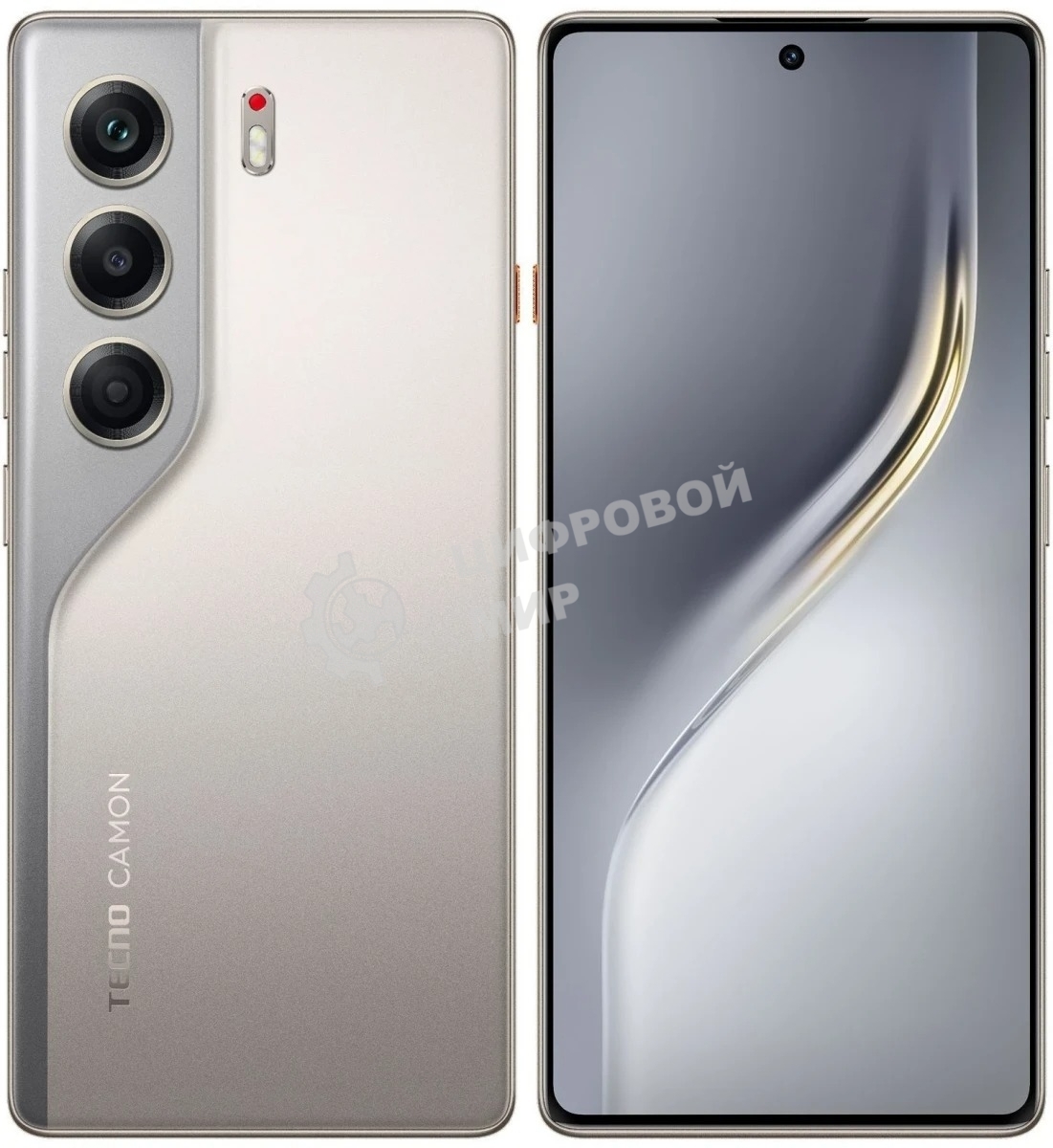 Смартфон Tecno Camon 40 12/256Gb бежевый титан