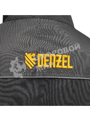 Куртка профессиональная рабочая Denzel 65% полиэстер 35% хлопок, XXXL