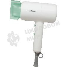 Фен Starwind SHD 6065 белый/зеленый, 1800 Вт, ионизация