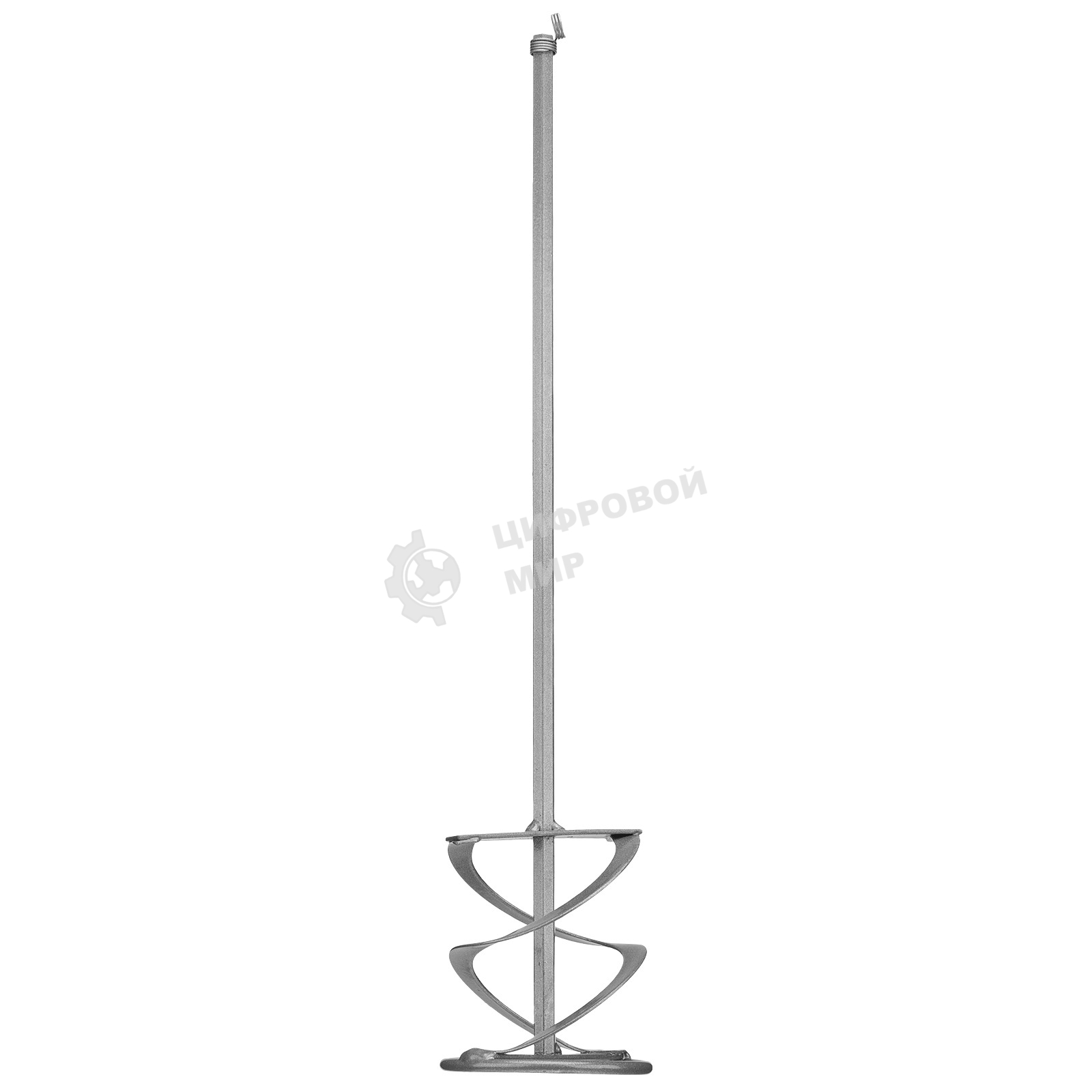 Миксер Сибртех для красок и штукатурных смесей, 80х9х400 мм, шестигранный хвостовик