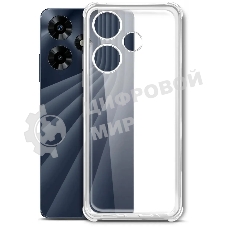 Чехол (клип-кейс) BoraSCO для Infinix Hot 30 Bumper Case прозрачный (72317)