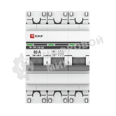 Выключатель нагрузки 3P 80А ВН-125 EKF PROxima