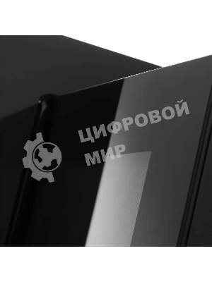 Встраиваемая микроволновая печь Maunfeld MBMO.20.1PGb черный, 20 л, 800 Вт, переключатели - поворотный механизм