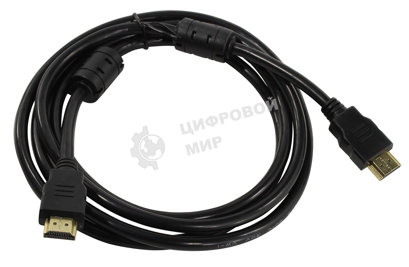 Кабель 5bites APC-200-030F HDMI, M-M, V2.0, 4K, HIGH SPEED, ETHERNET, 3D, FERRITES, 3M