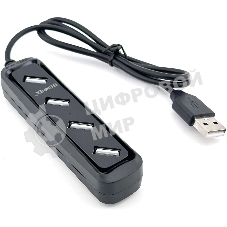 Разветвитель USB 2.0 BPH-1729 4порт. черный