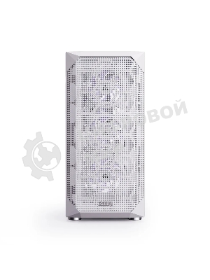 Компьютерный корпус ABR Quantum белый (1хUSB Type-C, 2хUSB 2.0, HD Audio, 4xRGb Fan, ATX, E-ATX)