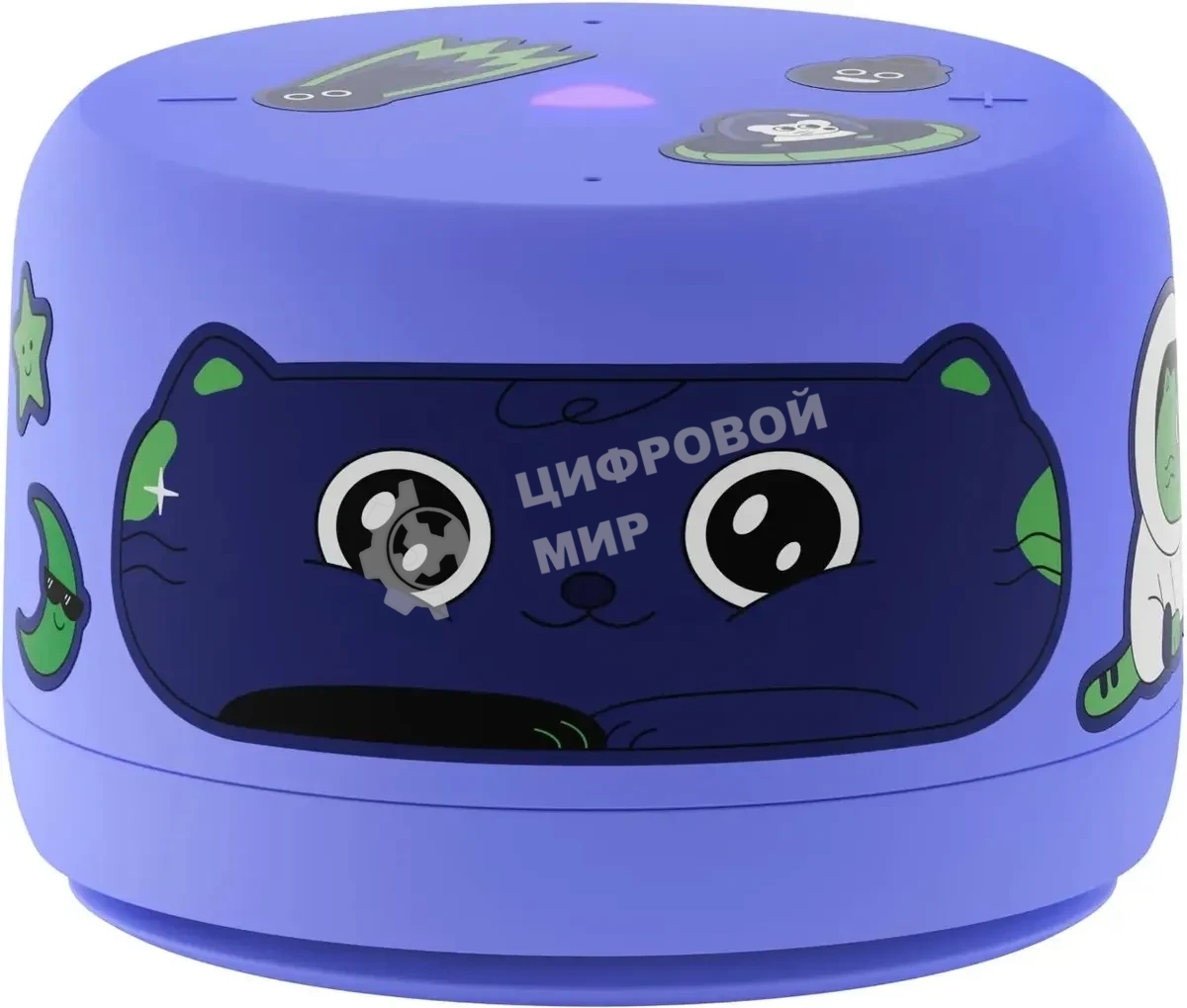 Умная колонка Яндекс Станция Лайт 2, 6Вт, компактная, 1 динамик, Matter, Wi-Fi, Bluetooth 5.0, Алиса, фиолетовый