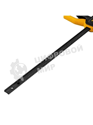 Струбцина Denzel F-образная, быстрозажимная, 600 х 80 мм, усиленный нейлоновый корпус