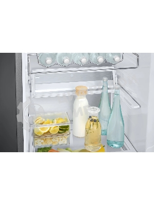 Холодильник Samsung RB37A5411SA графит двухкамерный 269/98л морозилка снизу, No Frost