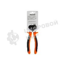 Плоскогубцы Sparta comfort 200 мм, комбинированные, шлифованные двухкомпонентные рукоятки