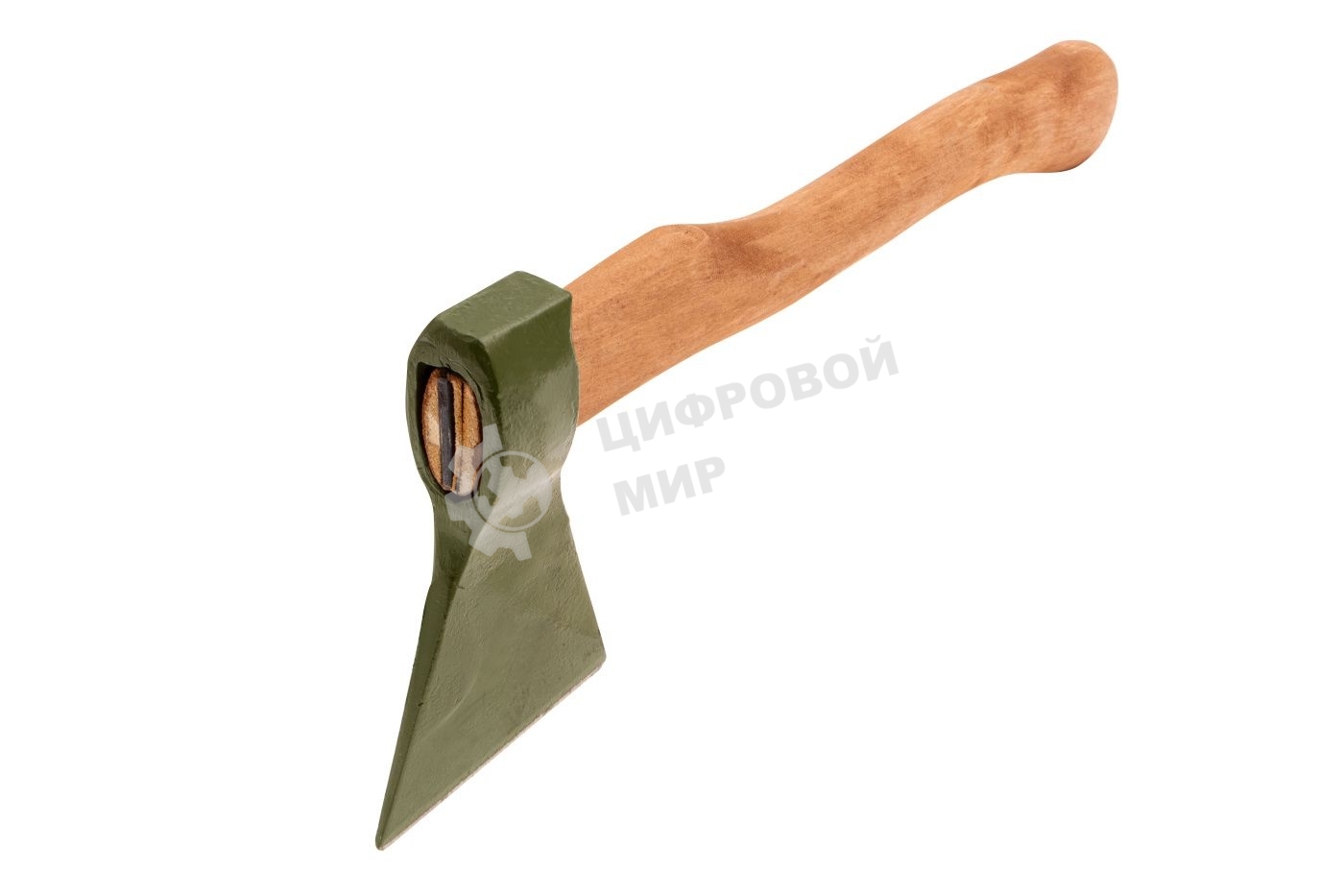 Топор кованный Сибртех, в сборе, 800/1050 г, деревянное топорище, 400 мм, Б2