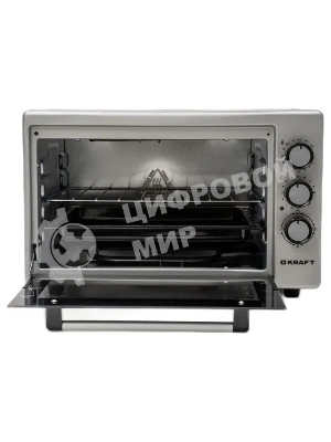 Мини-печь Kraft KF-MO 3200 GR (1 протвень+1 решетка)