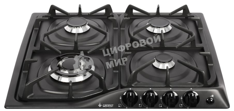 Газовая варочная панель Gefest SG SN 1210-02 K2 черный 14865001