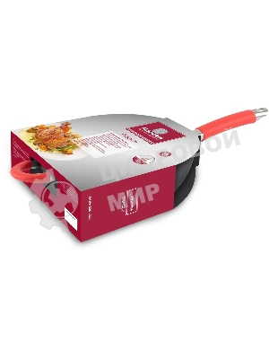 Сотейник Rondell Passion RDA-1933 d=28 см, (с крышкой) черный