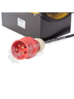 Тепловая пушка электрическая RedVerg RD-EHR5A/380 5000Вт желтый/черный