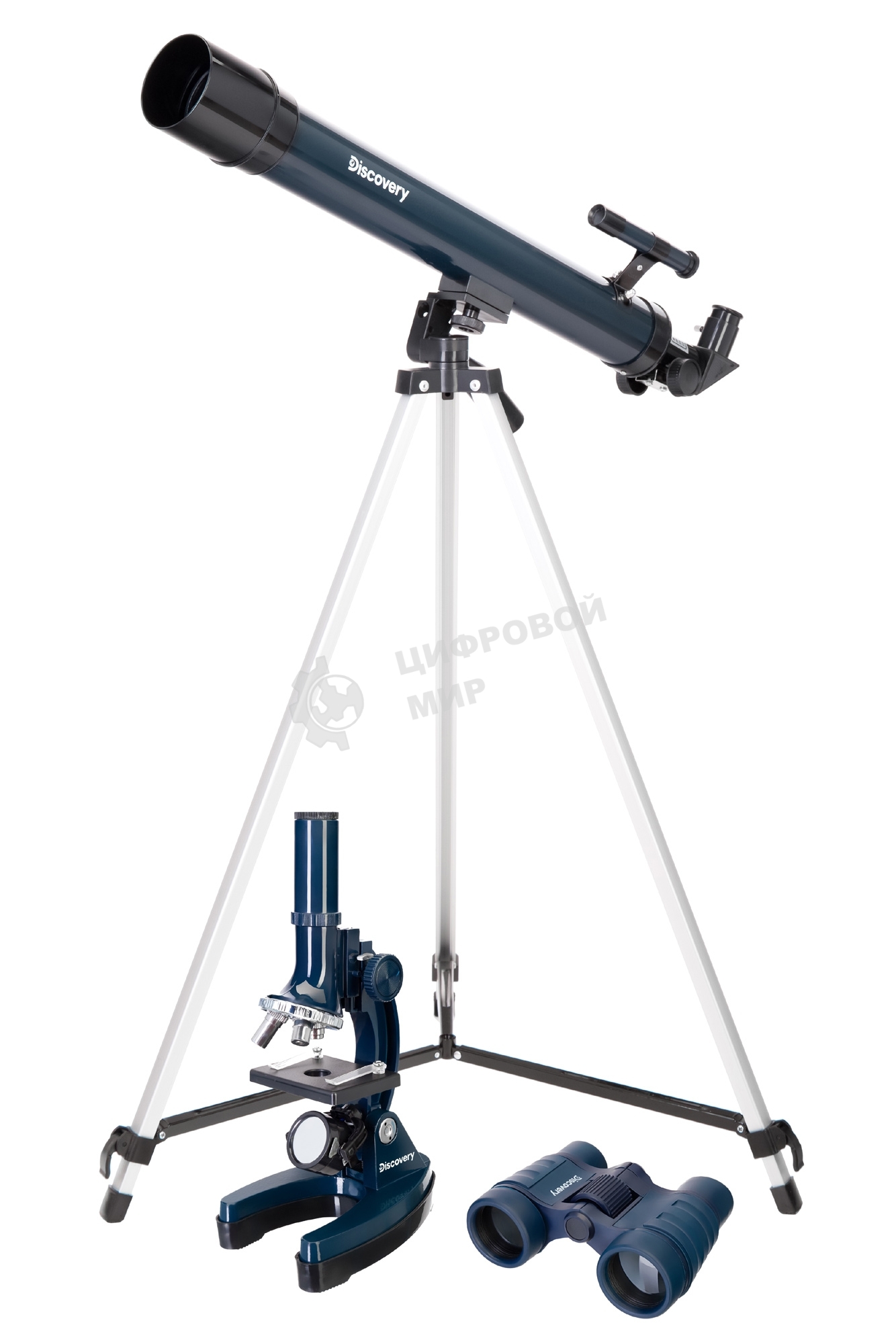 Телескоп Levenhuk Discovery Scope 3 с книгой 77822