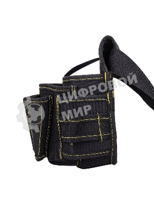 Поясная сумка монтажника Deli DL-P5 270 x 190 x 140мм, 7 карманов, ткань Оксфорд 600D