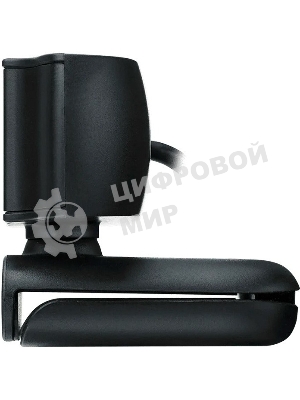 Веб-Камера Rapoo C200, USB 2.0, 1280x720/640x480, 2.0Mpx, Микрофон, Крепление: зажим, Черный