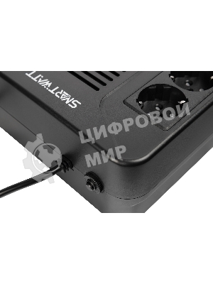 Источник бесперебойного питания SMARTWATT UPS SAFE PRO LCD 600 Line-interactive 600VA/360W Brick (Euro x8, USB, RJ11/RJ45 protection, LCD, 275x210x9