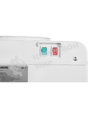 Кулер Hyundai H-WD1327E напольный, электронный, белый