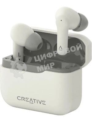Наушники TWS Creative Zen Air Plus бежевый, внутриканальные, Bluetooth, до 8 ч