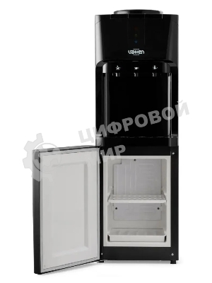 Кулер Vatten V02NKB напольный, компрессорный черный/черный