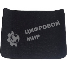 Коврик для мышки Raskat черный XS (300x250, резина/ткань, прошитый край)