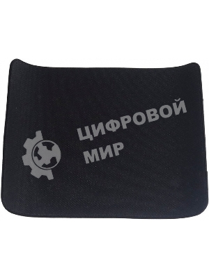 Коврик для мышки Raskat черный XS (300x250, резина/ткань, прошитый край)