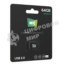 Флешка USB More Choice (4610196404924) MF64-2 - черный