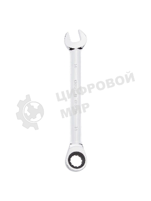 Набор комбинированных ключей с трещоткой 8 шт Deli DL140108T Спецификация: 8,10,12,13,14,15,17,19мм. Сталь 40 Cr. Трещетка 50BV30 72Т.