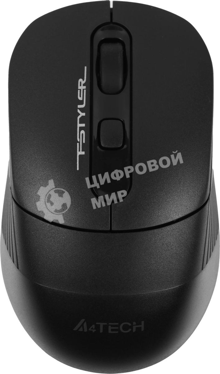 Мышь беспроводная A4Tech Fstyler FB10C черный, 2000 dpi, радиоканал, Bluetooth, USB, кнопки - 4