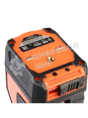 Нивелир лазерный PATRIOT LL 105, дальность без приемника 15м., 1/4 дюйма, красный, Длина волный 650Нм
