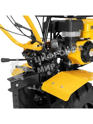 Мотоблок Denzel DPT-670S-PRO, 7 л.с., ремен.сцеп, фрез 3х4, ШОМ, передачи 6В/2Н