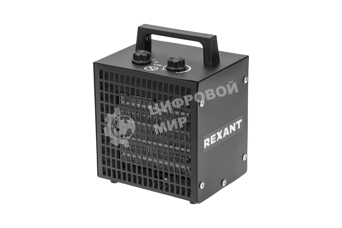 Пушка тепловая электрическая Rexant квадратная, PTC, 2кВт