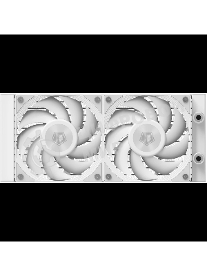 Система жидкостного охлаждения ID-Cooling DX240 Max белый 120мм алюминий+медь 2150rpm 32.5db 4-pin 300W