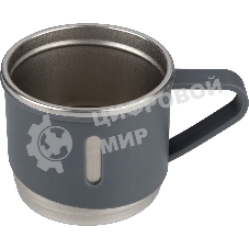 Набор термос + термокружки MALLONY FESTA 0,5 л, серый, (3 кружки)