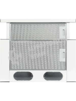 Вытяжка встраиваемая Elikor Интегра 50П-400-В2Л белый, 50 см, 400 куб. м/ч, 57 дБ