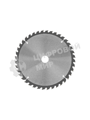 Пильный диск по дереву Denzel ф250 х 30 мм, 40 зубьев