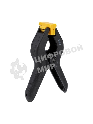 Струбцина-зажим пружинная Deli DL110004 длина 100мм, макс.диаметр зажима 30мм, макс.усилие зажима 120N