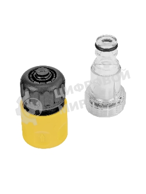 Моечная машина высокого давления Denzel R-200D, 2400 Вт, 200 бар, 420 л/ч, с барабаном