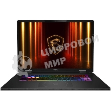 Ноутбук MSI Crosshair 18 HX AI A2XWGKG-012US Core Ultra 9 275HX 32Gb SSD 1Tb NVIDIA GeForce RTX 5070 8Gb 18