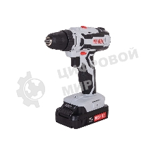 Дрель-шуруповерт Ресанта ДА-18-2ЛК, 18 В, 2 Ач, 50 Нм, щеточный