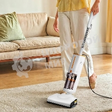 Пылесос паровой Kitfort КТ-5157-2 1000Вт белый/оранжевый