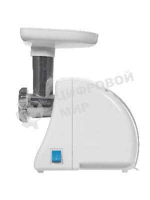 Мясорубка электрическая Ротор Экстра-Р ЭМШ 35/250-3 белый, 1500 Вт, 0.6 кг/мин, реверс, насадки - 4