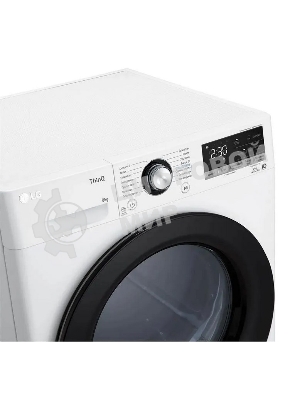 Сушильная машина LG DC90V3V6W белый, 9 кг, сушка - тепловой насос, программ - 14, 60 x 85 x 66 см
