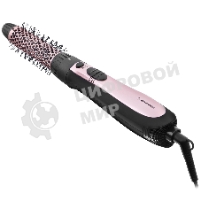 Фен-щётка BRAYER BR3130GD черный/розовый, 800 Вт