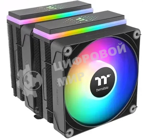 Устройство охлаждения (кулер) Thermaltake Astria 600 ARGB Soc-AM5/AM4/1151/1200/1700 черный 4-pin 26.8dB Al 265W Ret (CL-P121-CA12SW-A)